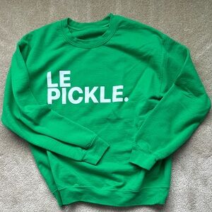 Green Men's Le Pickle Sweatshirt
